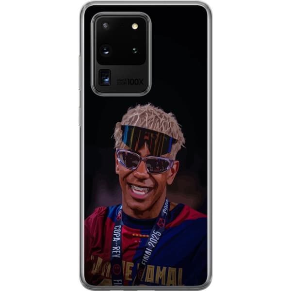 Samsung Galaxy S20 Ultra Gjennomsiktig deksel Lamine Yamal mobildeksel i stilrent sportsdesign
