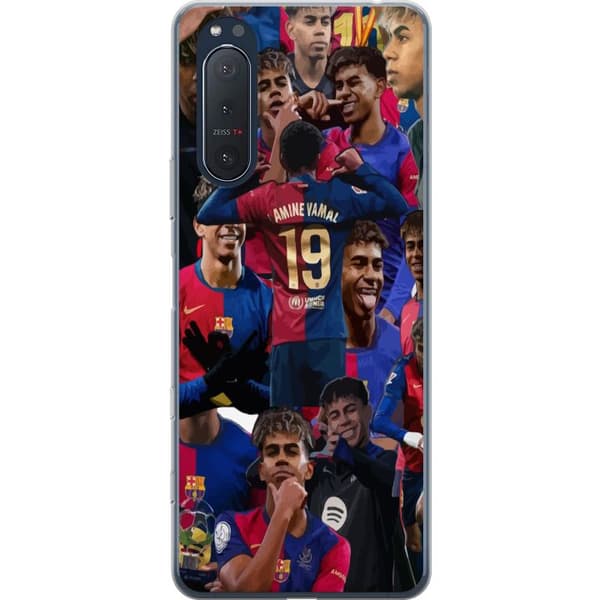 Sony Xperia 5 II Gjennomsiktig deksel Lamine Yamal mobildeksel for fotballfans