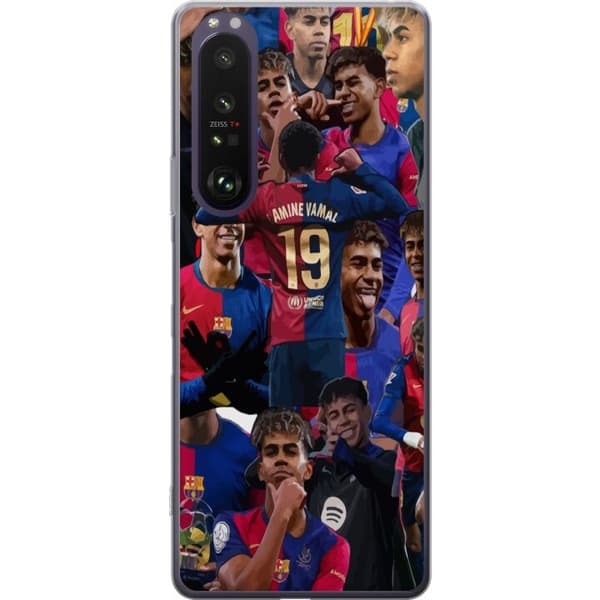 Sony Xperia 1 III Gjennomsiktig deksel Lamine Yamal mobildeksel for fotballfans