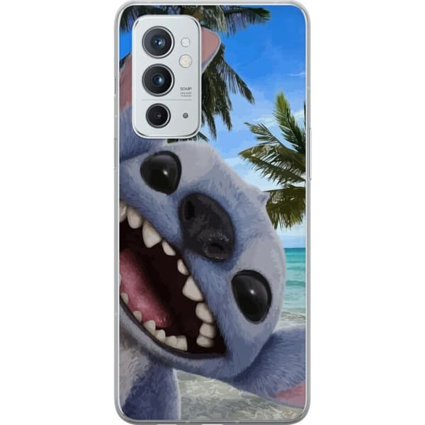 OnePlus 9RT 5G Genomskinligt Skal Stitch mobilskal med Palmer i söt vänskapsdesign