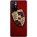 Miniatyrbillede 1 af 3: Xiaomi Poco M4 Pro 5G Gennemsigtig cover Mobil etui med stilfuld Porce-logo i sort og hvid
