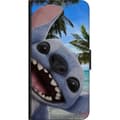 Miniatyrbild 3 av 3: Xiaomi Redmi Note 9 4G Plånboksfodral Stitch mobilskal med Palmer i söt vänskapsdesign