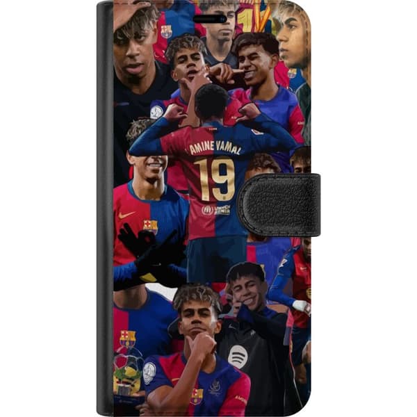 Apple iPhone 15 Pro Max Tegnebogsetui Lamine Yamal mobilcover til fodboldfans