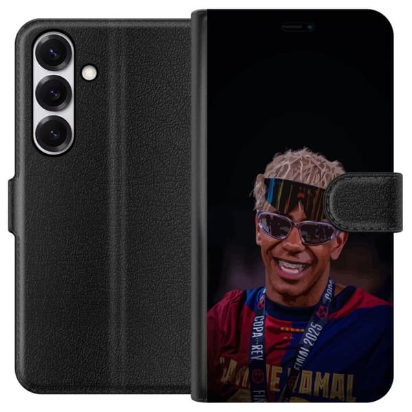 Samsung Galaxy S25 Plånboksfodral Lamine Yamal mobilskal i stilren sportdesign