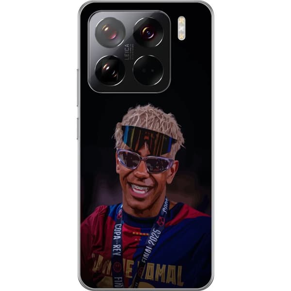 Xiaomi 15 Pro Läpinäkyvä kuori Lamine Yamal matkapuhelinkotelo tyylikkäässä urheilumuotoilussa