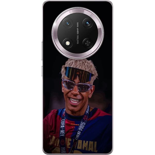 Honor Magic7 Lite Genomskinligt Skal Lamine Yamal mobilskal i stilren sportdesign