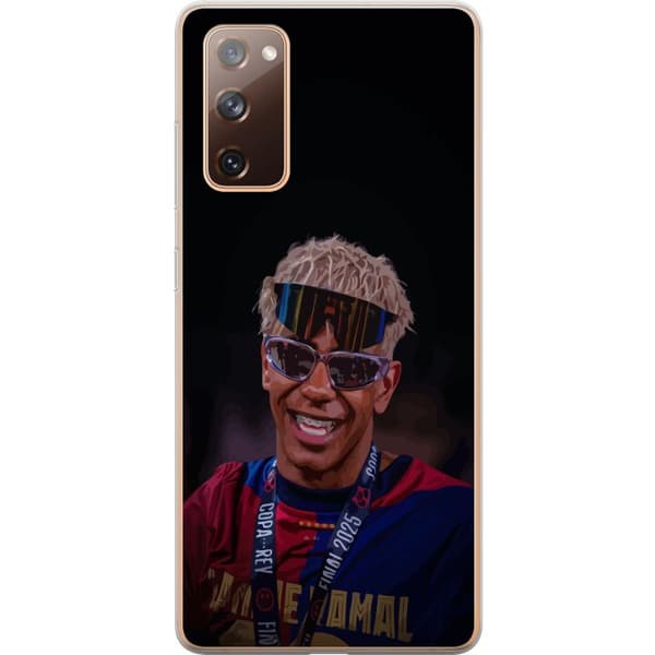Samsung Galaxy S20 FE Gjennomsiktig deksel Lamine Yamal mobildeksel i stilrent sportsdesign