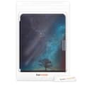 Miniatyrbild 4 av 4: kwmobile E-Reader Fodral kompatibel med Kobo Clara HD - Skydd med magnetisk faux läder flik - Cosmic Tree Blå-Grå-Svart
