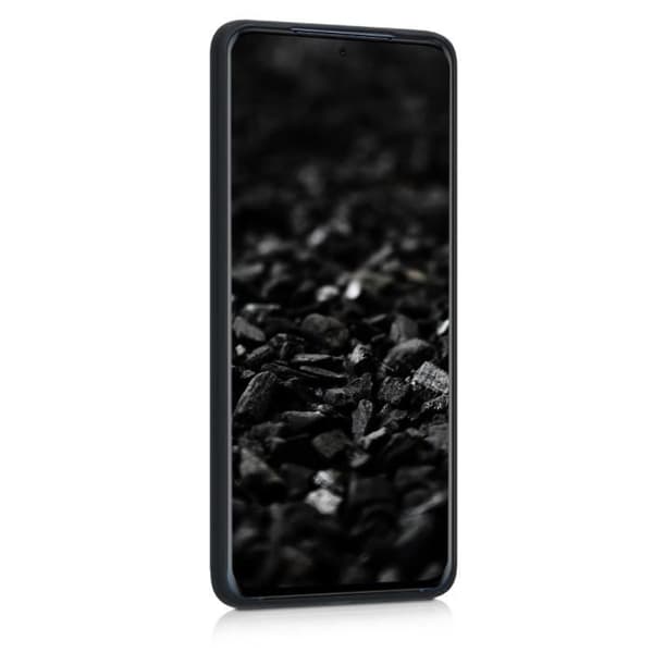 Fodral - kwmobile - Samsung Galaxy S20 Plus - Mattsvart - Fullständigt skydd - Mjuk
