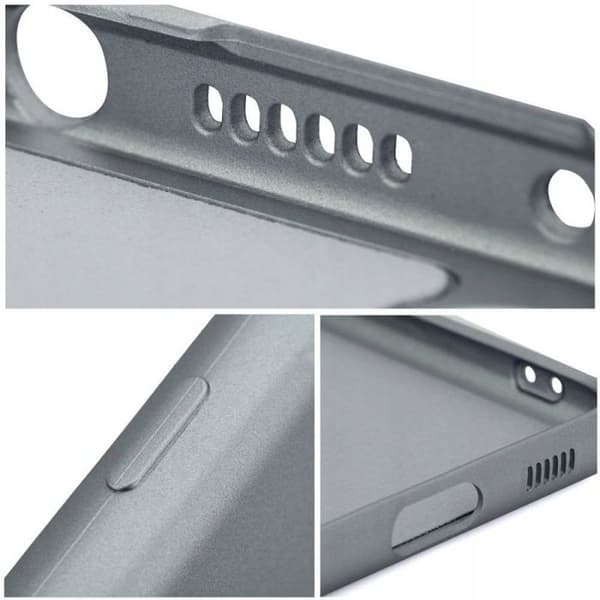 Hus - fodral - strumpa Oem Metallskal för XIAOMI Redmi NOTE 14 Pro 5G grå