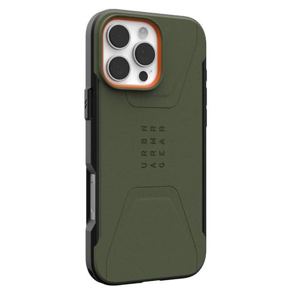 Coque för iPhone 16 Pro - UAG Civilian MagSafe - Olivgrön