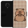 Miniatyrbillede 1 af 3: Xiaomi Redmi Note 9 Pro Tegnebogsetui Mobilskal kawaii capybara flera figurer japansk stil