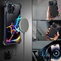 Miniatyrbillede 8 af 8: iPhone 14 Pro-cover IBIZU DropGuard Ultra med MagSafe, #ElectroMove, i fodboldens rytme