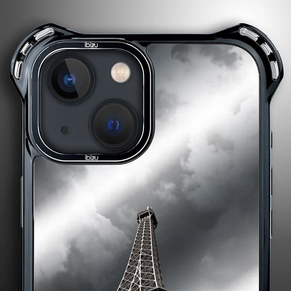 iPhone 13-skal IBIZU DropGuard Ultra med MagSafe, Noir City, Eiffeltornet