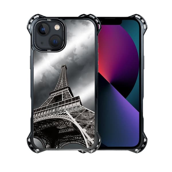 iPhone 13-skal IBIZU DropGuard Ultra med MagSafe, Noir City, Eiffeltornet