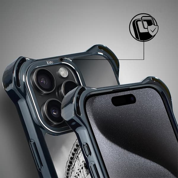 Etui til iPhone 15 Pro Max IBIZU DropGuard Ultra med MagSafe, Noir City, Colosseum