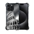 Miniatyrbillede 2 af 8: Etui til iPhone 15 Pro Max IBIZU DropGuard Ultra med MagSafe, Noir City, Colosseum
