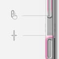 Miniatyrbillede 6 af 6: iPhone 13 Mini Cover Transparent Silikone Flexi Lilla Blomster