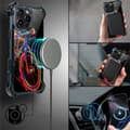 Miniatyrbillede 8 af 9: iPhone 16 Pro-cover IBIZU DropGuard Ultra med MagSafe, #ElectroMove, cykelvibration