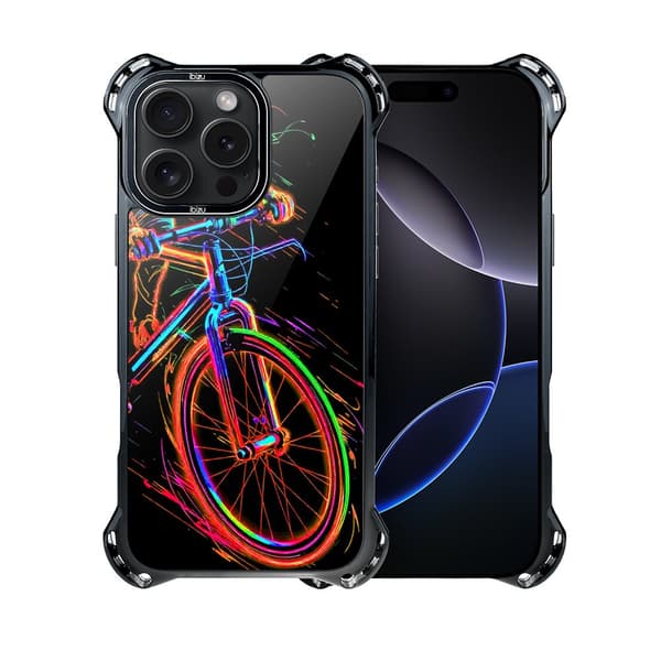 iPhone 16 Pro-cover IBIZU DropGuard Ultra med MagSafe, #ElectroMove, cykelvibration