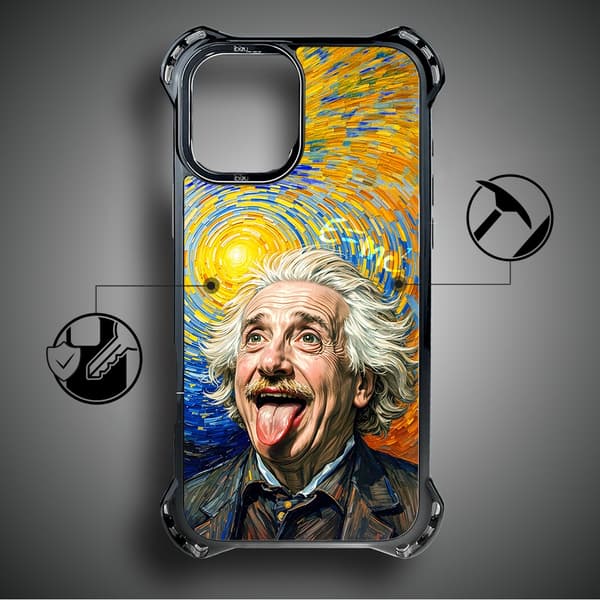 IBIZU DropGuard Ultra iPhone 16 fodral med MagSafe, Einstein
