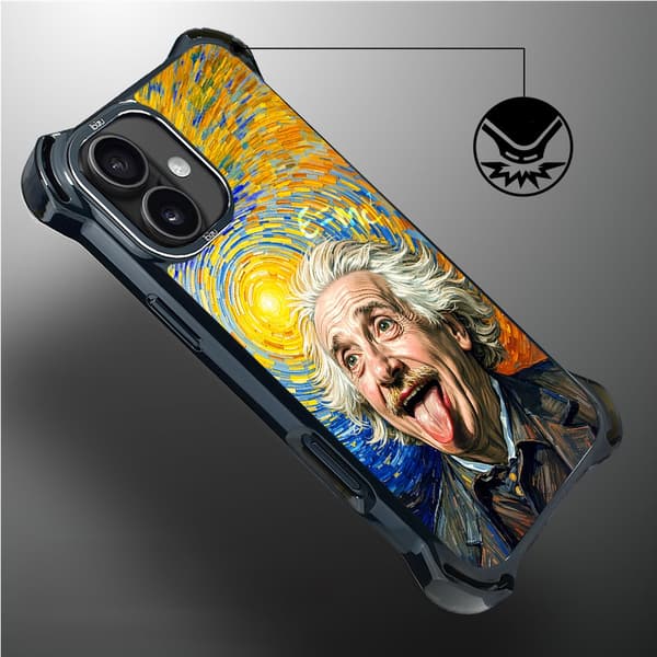 IBIZU DropGuard Ultra iPhone 16 fodral med MagSafe, Einstein