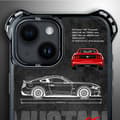 Miniatyrbillede 5 af 8: Etui til iPhone 14 IBIZU DropGuard Ultra med MagSafe, TechDrive, GT V8 “Coyote”