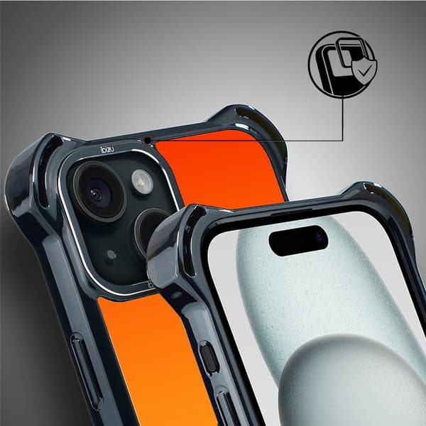 IBIZU DropGuard Ultra iPhone 15 etui med MagSafe, TechDrive, P1