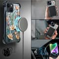 Miniatyrbild 8 av 8: iPhone 14 Plus-skal IBIZU DropGuard Ultra med MagSafe, Glass Colors, Wildflower Whisper