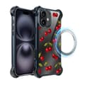 Miniatyrbillede 1 af 8: iPhone 16 Plus IBIZU DropGuard Ultra-cover med MagSafe, Midnight, Cherry Night