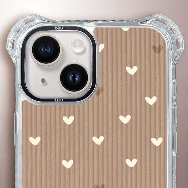 iPhone 14 Plus IBIZU DropGuard Ultra Cover med MagSafe, Boho, Powder Hearts