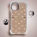 Miniatyrbillede 7 af 8: iPhone 14 Plus IBIZU DropGuard Ultra Cover med MagSafe, Boho, Powder Hearts