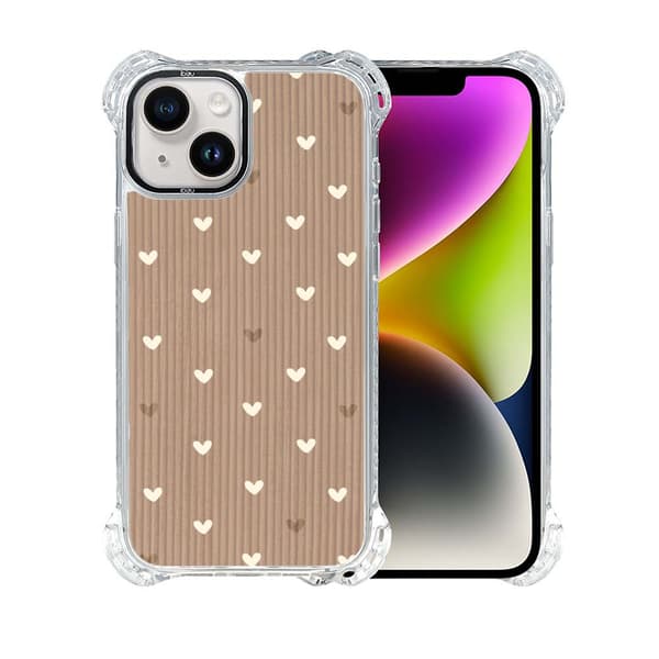 iPhone 14 Plus IBIZU DropGuard Ultra Cover med MagSafe, Boho, Powder Hearts