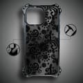 Miniatyrbillede 7 af 8: iPhone 15 Pro cover IBIZU DropGuard Ultra med MagSafe, midnat, blondesort