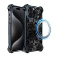Miniatyrbillede 1 af 8: iPhone 15 Pro cover IBIZU DropGuard Ultra med MagSafe, midnat, blondesort