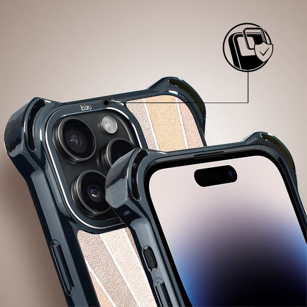 iPhone 14 Pro Max Fodral IBIZU DropGuard Ultra med MagSafe, Boho, Sunrise