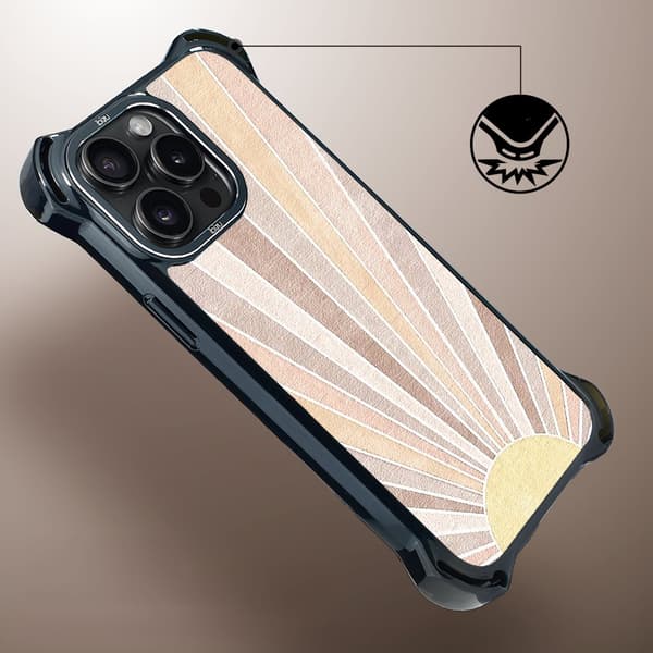 iPhone 14 Pro Max Fodral IBIZU DropGuard Ultra med MagSafe, Boho, Sunrise