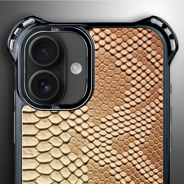 iPhone 16-cover IBIZU DropGuard Ultra med MagSafe, Call of Nature, Snake