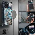 Miniatyrbillede 8 af 8: iPhone 14 Pro-cover IBIZU DropGuard Ultra med MagSafe, Glass Colors, Mountain Stream