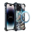 Miniatyrbillede 1 af 8: iPhone 14 Pro-cover IBIZU DropGuard Ultra med MagSafe, Glass Colors, Mountain Stream