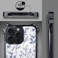 Miniatyrbild 6 av 8: iPhone 14 Pro Max IBIZU DropGuard Ultra-skal med MagSafe, Pastel Bloom, Azure Whispers