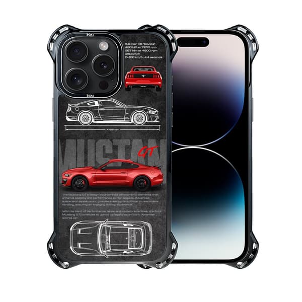 Etui til iPhone 14 Pro IBIZU DropGuard Ultra med MagSafe, TechDrive, GT V8 “Coyote”