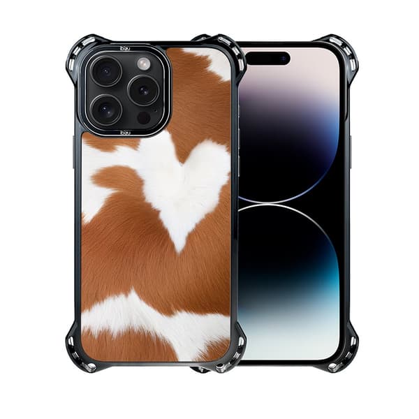 iPhone 14 Pro Max cover IBIZU DropGuard Ultra med MagSafe, Call of Nature, Alpine Cow