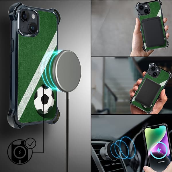 iPhone 14 IBIZU DropGuard Ultra-cover med MagSafe, #Move, Kan bruges på banen