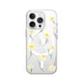 Miniatyrbillede 1 af 6: iPhone 16 Pro Max cover med MagSafe klar silikone Flexi Daisies