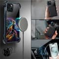 Miniatyrbild 8 av 8: iPhone 15-fodral IBIZU DropGuard Ultra med MagSafe, #ElectroMove, Basketball Spirit