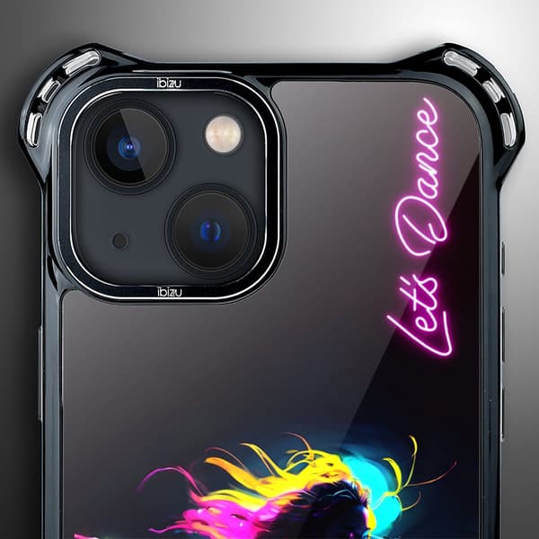 IBIZU DropGuard Ultra iPhone 13-cover med MagSafe, #ElectroMove og danserytme