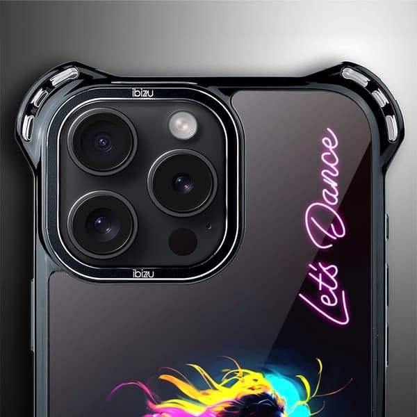 IBIZU DropGuard Ultra iPhone 15 Pro-cover med MagSafe, #ElectroMove, Dance Rhythm