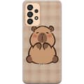 Miniatyrbilde 1 av 3: Samsung Galaxy A33 5G Gjennomsiktig deksel Mobilskal kawaii capybara flera figurer japansk stil