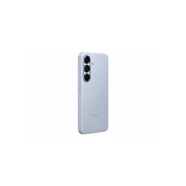 Coque för Samsung Galaxy S25 Äkta Läder Kindsuit Samsung Ljusblå